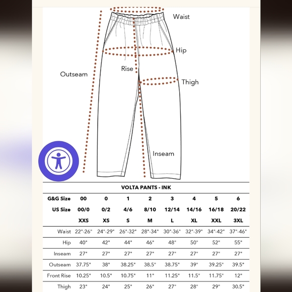 Gravel + Gold 'Volta' pants in "terrasse" - Picture 6 of 6